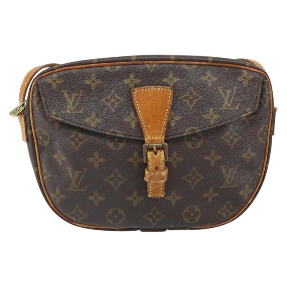 Louis Vuitton Monogram Jeune Fille MM Shoulder Bag Brown